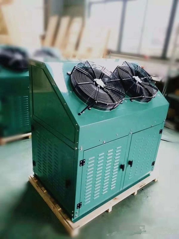 बॉक्स प्रकार फ्रीजर कक्ष संघनक इकाई पूरी तरह से हर्मेटिक स्क्रॉल कंप्रेसर के साथ