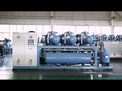उच्च प्रदर्शन संयुक्त पेंच वायु दबाव तंत्र कंडेनसिंग इकाइयों के लिए अनुकूलित बिक्री शीतलन